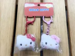 ミニ顔型マスコットキーホルダー　ハローキティ