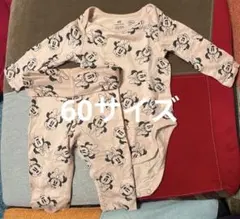 Ｈ&M ベビー ロンパース 60 6mサイズ ベビー服