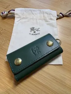 美品 イルビゾンテ グリーン キーケース ¥14,300税込