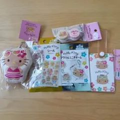 ハローキティ 日焼けキティ　5点セット 　サンリオ