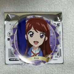 アイカツ 紫吹 蘭 バースデー缶バッジ 7月〜8月 Season2 バー缶