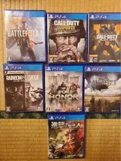 PS4ゲームソフト7本セット