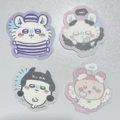 ちいかわ ダイカットステッカー モモンガ 古本屋 カニちゃん