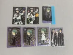 ツイステ アズール ジェイド フロイド メタカ メタルカード ウエハース