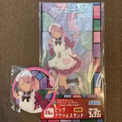 ダンダダン　SEGAラッキーくじ ビッグアクリルスタンド ビッグ缶バッジ アイラ
