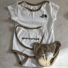 ノースフェイス　ロンパース80cm