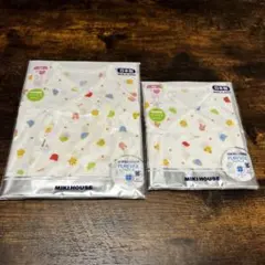 【新品】 MIKIHOUSE ベビー肌着 2枚セット 定価6490円相当