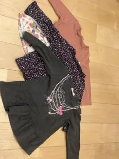 女の子ベビーまとめ売り 90 トップス　保育園着 　French Soda