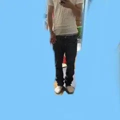 白デニム yoko fwm fti brrrsos flexwitme swag - メルカリ