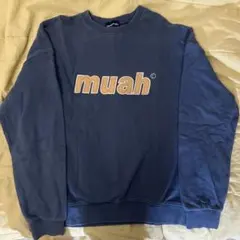 muahmuah スウェット トレーナー ブルーのサムネイル