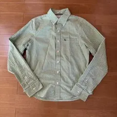 極美品 希少 アバクロンビー&フィッチ 長袖 チェックシャツ M アバクロ