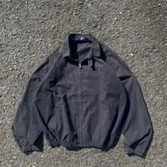 polo ralph lauren 00s 90s スイングトップ　短丈　ナス紺