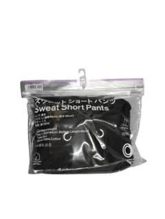 ファミマ　ファミリーマート スウェットショートパンツ ブラック