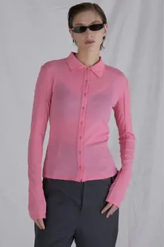 新品 ＜AEWEN MATOPH＞シアーリブポロニット - メルカリ