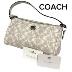 COACH Signature Accessory Pouchbag Whiteのサムネイル