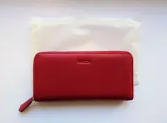 バルコス 長財布 レッド　未使用品