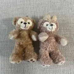 ダッフィー シェリーメイ ぬいぐるみ キーチェーン付き