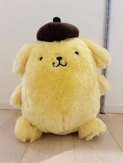 ポムポムプリン超超BIGぬいぐるみ 30thアニバーサリー　タグ付き