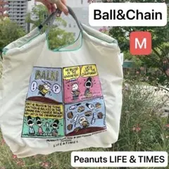 ボールアンドチェーン 西宮阪急限定 スヌーピー コラボ エコバッグ