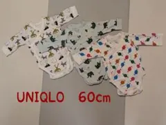 UNIQLO ベビー肌着 60cm 3点セット