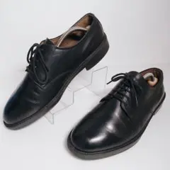 MOONSTAR 本革 プレーントゥ 25cm 3E ビジネスシューズ 黒
