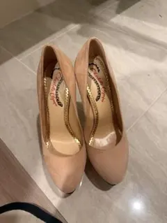 Charlotte Olympia スエード パンプス 36.5のサムネイル