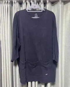 ダークグレー オーバーサイズ スウェット