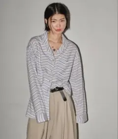 aere silky twill shirt - メルカリ