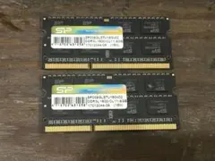Silicon Power DDR3L 1600 8GB メモリ 2枚セット