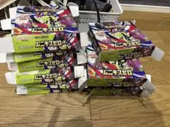 ポケモンカードゲーム ムニキスゼロ 10個空箱　ぺりぺり付き。豪華特典付き