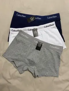 Calvin Klein ボクサーパンツ L 3枚セット人気　シンプル
