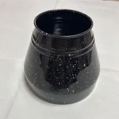 DULTONダルトン フラワーベース ブラック琺瑯風 花瓶約15cm インテリアのサムネイル