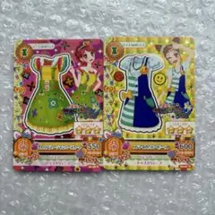 アイカツ　レトロフラワージャンパースカート　スマイルワンピース