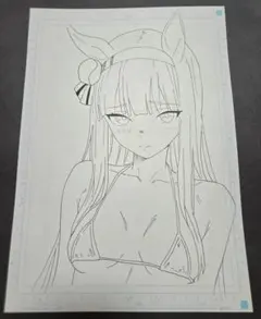 ファンアート　サイレンススズカ ウマ娘