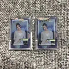 NiziU マヤ オンラインくじ D賞 ミニスマホスタンド キーホルダー