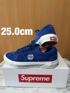Supreme Vans Skate Sid S 青 25cmのサムネイル