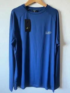マイプロテイン ロングスリーブTシャツ M トレーニングブルー
