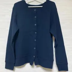 スタジオクリップ studio CLIP ワッフル地 カットソー ネイビー