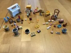 シルバニアファミリー 小物 ピアノ 掃除機 三輪車 バイク キッチン 掃除