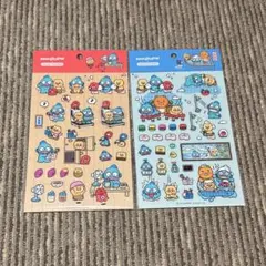 【海外正規品】韓国限定 カカオフレンズ×ハンギョドン シール 2枚 セット