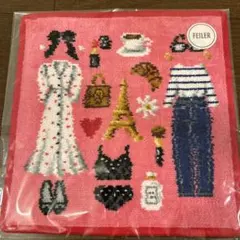 【FEILER/フェイラー】別注 AMOR IENA ハンカチ レッド