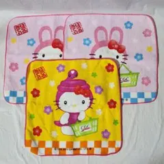 サンリオ☆ハローキティ☆ハンドタオル☆3枚セット