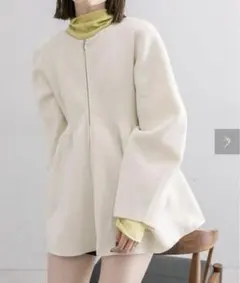 mystic WZIPペラムカーディガン size2