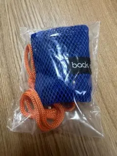 back number メッシュポーチ ブルー オレンジのサムネイル