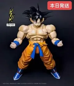 海外限定S.H.Figuartsサイズ 孫悟空　ベジータ戦