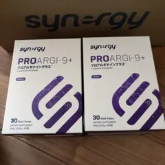 Synergy PROARGI-9+ プロアルギナインプラス 2箱（グレープ） - メルカリ