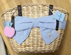平成レトロポンポーネジュニア籠バックのサムネイル
