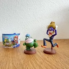 スーパーマリオ チョコエッグ フィギュア 2種セット ワルイージ ガボン