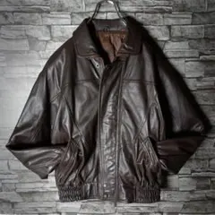 大人の上質☆オシャレなイタリアンラムレザーブルゾン 革ジャン しっとり やわらか