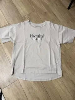 即購入不可！グローバルワークベージュ 半袖Tシャツ Lサイズ接触冷感　中古のサムネイル